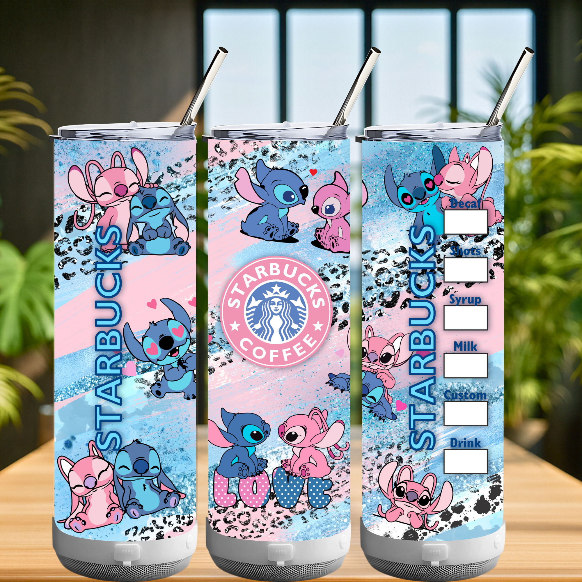 20oz White Bluetooth-Speaker Tumbler